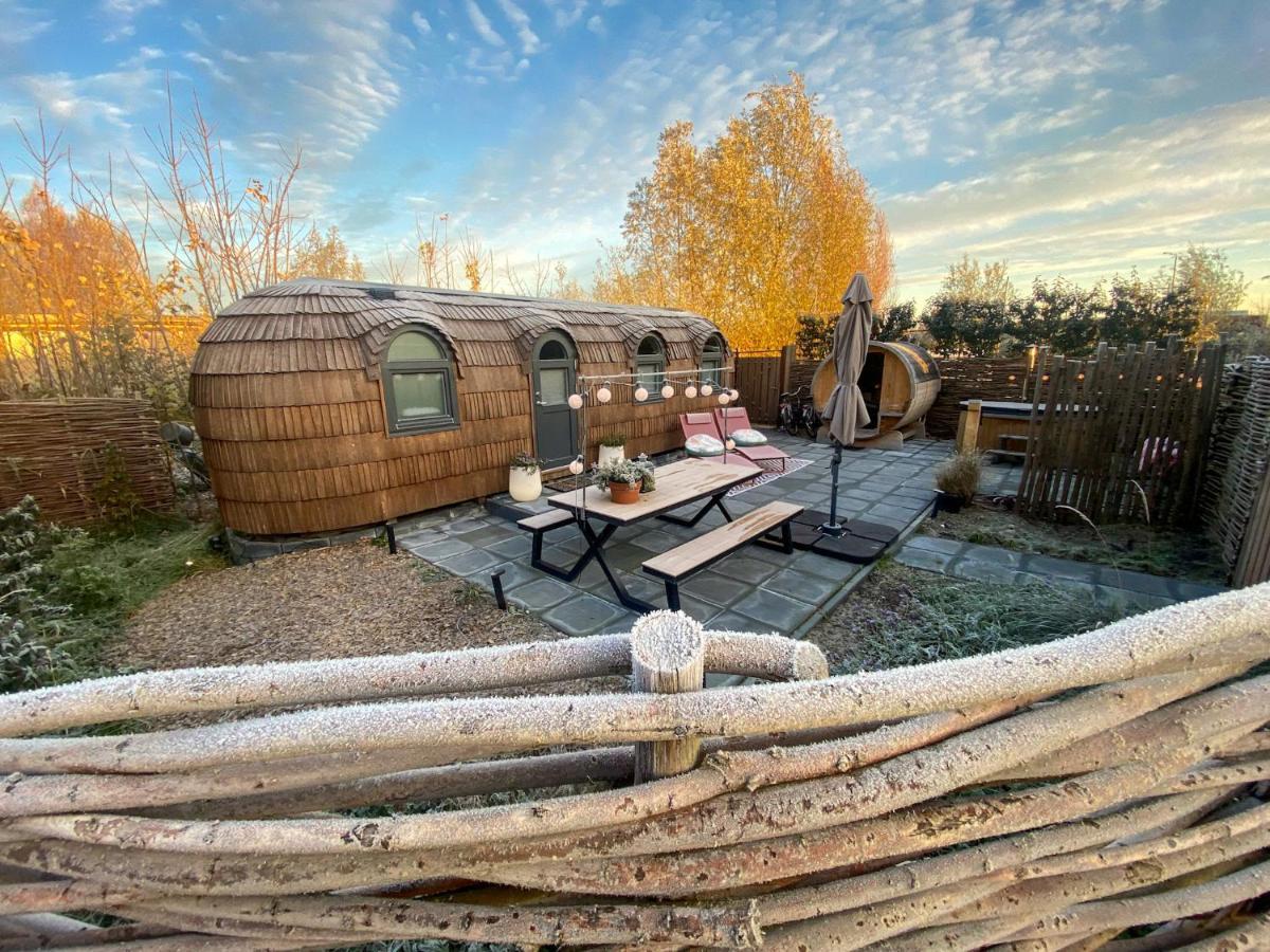 Bed & Wellness Klein Knorrestein With Private Hottub And Sauna And Tandembike Rental Included In Price Алмере Екстериор снимка
