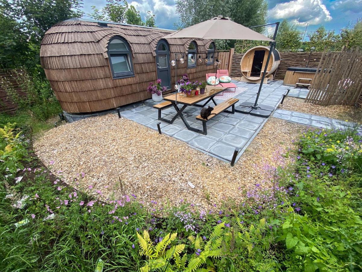 Bed & Wellness Klein Knorrestein With Private Hottub And Sauna And Tandembike Rental Included In Price Алмере Екстериор снимка