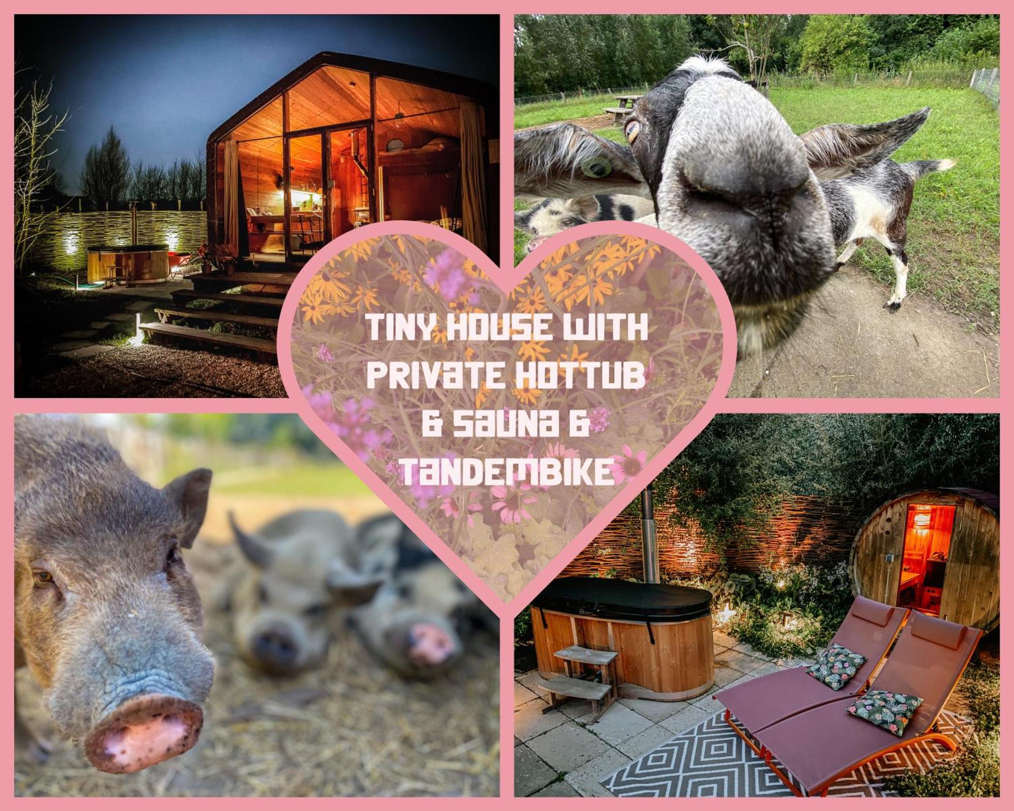 Bed & Wellness Klein Knorrestein With Private Hottub And Sauna And Tandembike Rental Included In Price Алмере Екстериор снимка